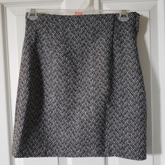 H&M Black/herringbone-patterned Short Skirt - Picture 5 of 6